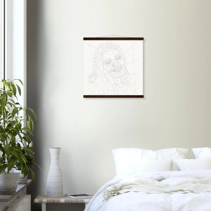 Poster with Hanger - Paint by Numbers - Countless Moments